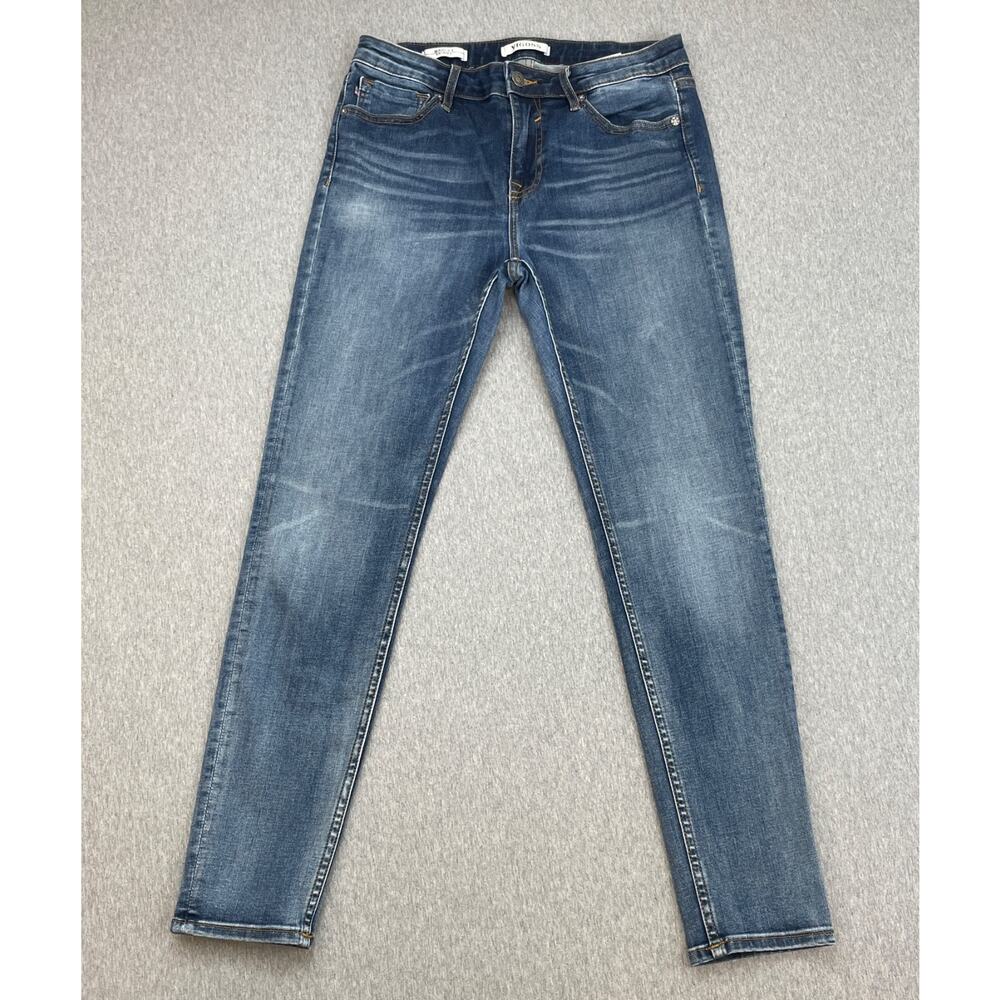 Vigoss Jeans Womens‎ 29 Blue Cotton Blend Stretch Marley Skinny Leg